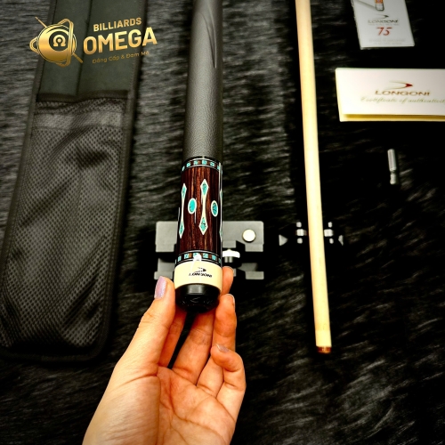LONGONI BLACK MAMBA SHINY STAR | Cơ Bida Lỗ Chính Hãng LONGONI