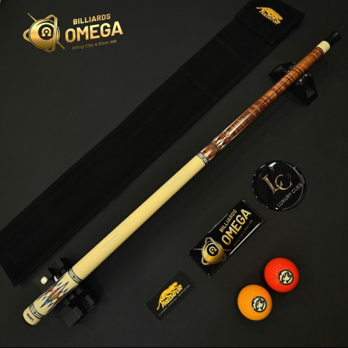 Chuôi Predator Ikon4 2 gỗ Coffee Curly Maple / gỗ Turquoise/ tay trơn/Cơ bida Lỗ Chính Hãng Predator