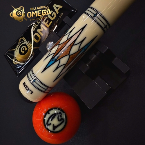Chuôi Predator Ikon4 2 gỗ Coffee Curly Maple / gỗ Turquoise/ tay trơn/Cơ bida Lỗ Chính Hãng Predator