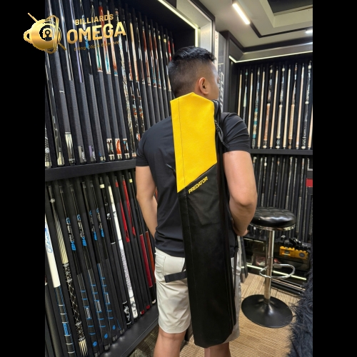 Bao Đựng Cơ Predator 3x5 Urbain Đen / Vàng Cứng - 3 Chuôi 5 Ngọn