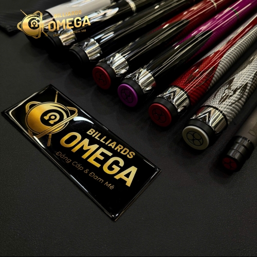Poison M-12 Ngọn Full Carbon | Cơ Bida Lỗ Chính Hãng