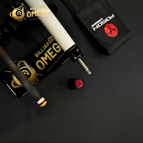 Poison M-12 Ngọn Full Carbon | Cơ Bida Lỗ Chính Hãng