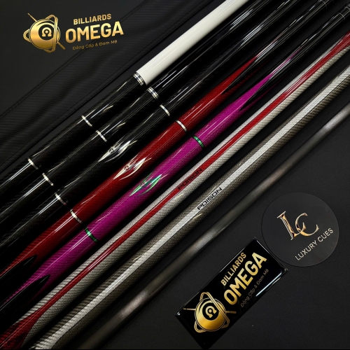 Poison M-13 Ngọn Full Carbon | Cơ Bida Lỗ Chính Hãng