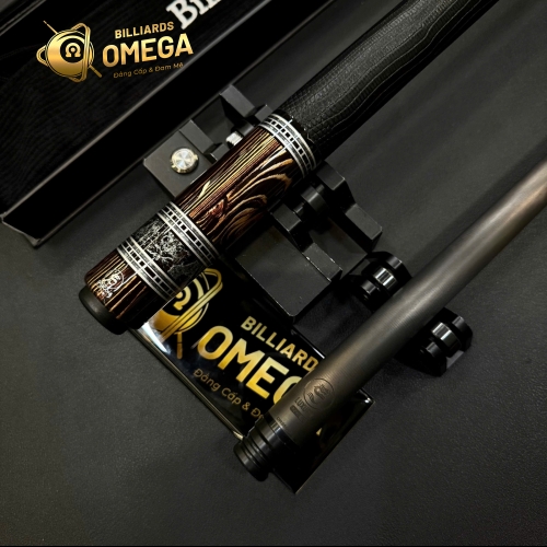 Cơ Bida Lỗ DRAGON LUXURY Bocote  (Tặng Kèm Full Phụ Kiện)