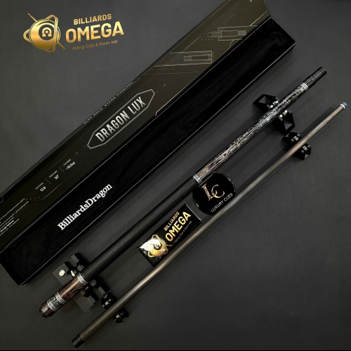 Cơ Bida Lỗ DRAGON LUXURY Bocote  (Tặng Kèm Full Phụ Kiện)