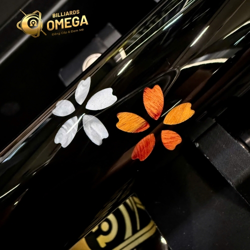Gậy Bida Lỗ Tarik Sakura Black I-Ngọn Full Carbon Cassadin Cao Cấp