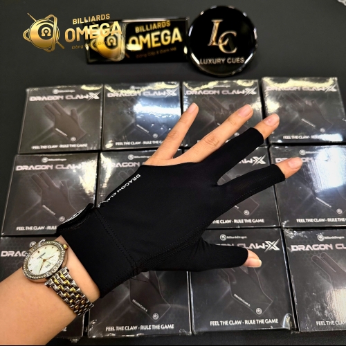 Găng Tay Bida Cá Nhân Dragon Cao Cấp- Black