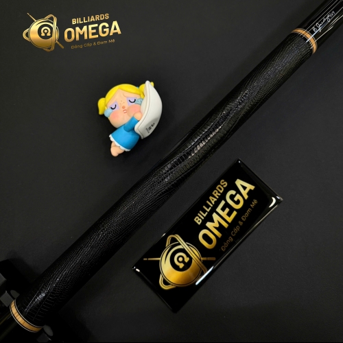 Chuôi JACOBY CUSTOM CUES 0125-101 Phiên Bản Gỗ Ebony