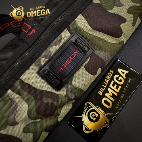 Bao Cơ Bida Poison 2x4 Camo Covert Form Cứng (2 gốc 4 ngọn)