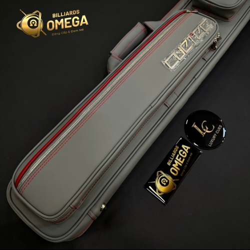 Bao Cơ Cuetec Pro Line Màu Xám 4x8 Soft Case (4 Chuôi + 8 Ngọn)