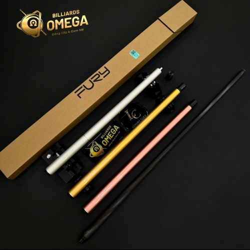 Cơ nhảy Fury JPM – Jump Cue 3 Khúc Cao Cấp | Cơ Bida Lỗ Chính Hãng