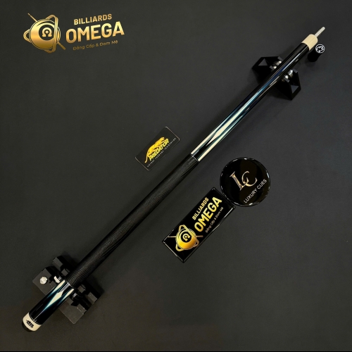 CHUÔI PREDATOR TS16/ TRUE SPLICE 16 Gen 3 LIMITED EDITION - GỖ MUN ĐEN ĐIỂM XANH DƯƠNG/XANH NGỌC - TAY CẦM DA CAO CẤP