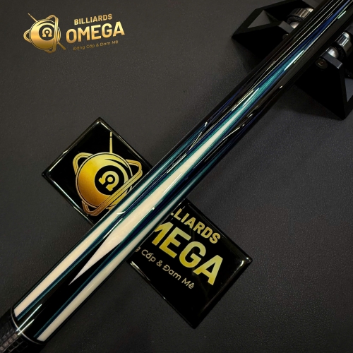 CHUÔI PREDATOR TS16/ TRUE SPLICE 16 Gen 3 LIMITED EDITION - GỖ MUN ĐEN ĐIỂM XANH DƯƠNG/XANH NGỌC - TAY CẦM DA CAO CẤP