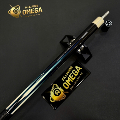 CHUÔI PREDATOR TS16/ TRUE SPLICE 16 Gen 3 LIMITED EDITION - GỖ MUN ĐEN ĐIỂM XANH DƯƠNG/XANH NGỌC - TAY CẦM DA CAO CẤP