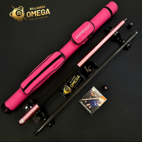 LEADSUPER V1 PINK | Cơ Bida Lỗ Chính Hãng (Kèm Full Phụ Kiện)
