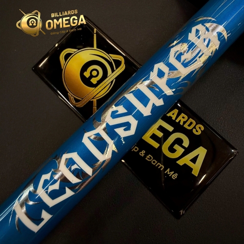 Leadsuper Dragon Blue | Cơ Bida Lỗ Ngọn Carbon Công Nghệ Black Power DK (Tặng Kèm Phụ Kiện)