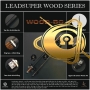 LEADSUPER WOOD BC GEN 1  - Ngọn Full Carbon Black Power AK