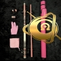Cuppa Pink E1 Ngọn Carbon Hồng | Cơ Bida Lỗ Chính Hãng (Kèm Full Phụ Kiện)
