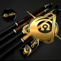 LEADSUPER WOOD BM GEN 1  - Ngọn Full Carbon Black Power AK