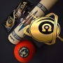 Chuôi Predator Ikon4 2 gỗ Coffee Curly Maple / gỗ Turquoise/ tay trơn/Cơ bida Lỗ Chính Hãng Predator