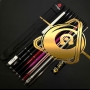 Poison M-13 Ngọn Full Carbon | Cơ Bida Lỗ Chính Hãng
