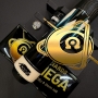 CHUÔI PREDATOR TS16/ TRUE SPLICE 16 Gen 3 LIMITED EDITION - GỖ MUN ĐEN ĐIỂM XANH DƯƠNG/XANH NGỌC - TAY CẦM DA CAO CẤP