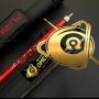 Leadsuper Dragon Red | Cơ Bida Lỗ Ngọn Carbon Công Nghệ Black Power DK (Tặng Kèm Phụ Kiện)