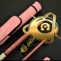 Cuppa Pink B2 Ngọn Carbon Hồng | Cơ Bida Lỗ Chính Hãng (Kèm Full Phụ Kiện)